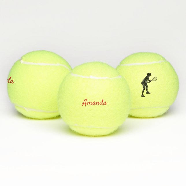Tennis player personalized balls (Multi)