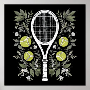Tennis Player Poster