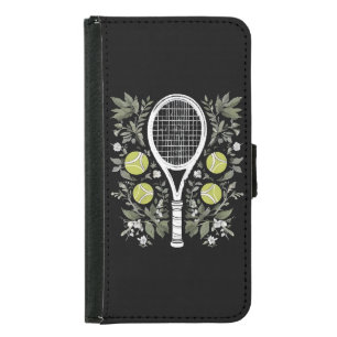 Tennis Player Samsung Galaxy S5 Wallet Case