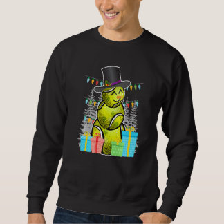 Tennis player snowman tennis ball tennis Premium Sweatshirt