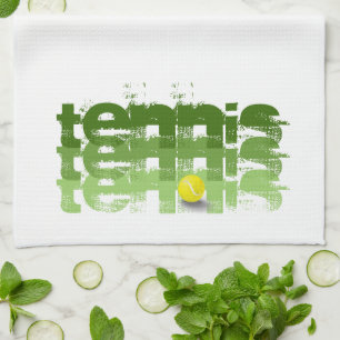Tennis player, travel, personalized towel