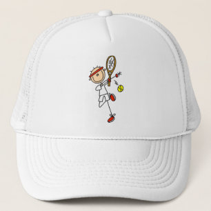 Tennis Player with Racquet Tshirts and Gifts Trucker Hat