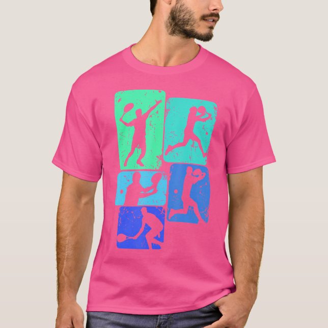 Tennis Player Youth Boys Kids Men T-Shirt (Front)
