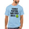 Tennis players have fuzzy balls