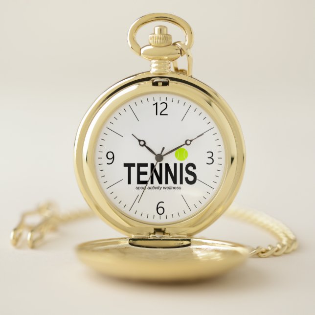 Tennis Pocket Watch (Inside)