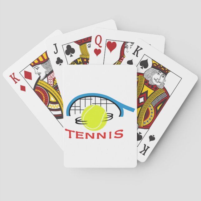 Tennis Poker Cards (Back)