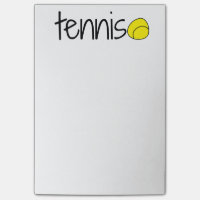 Tennis Post It Notes