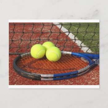 Tennis Postcard by The_Everything_Store at Zazzle