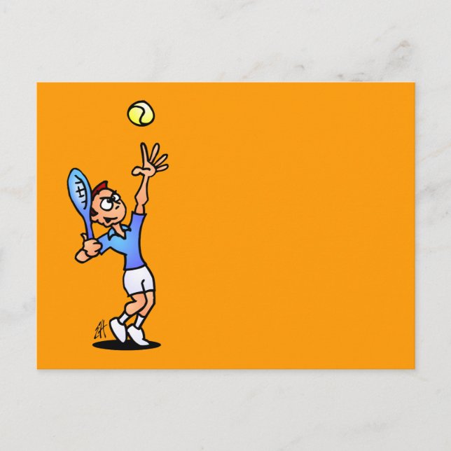 Tennis Postcard (Front)