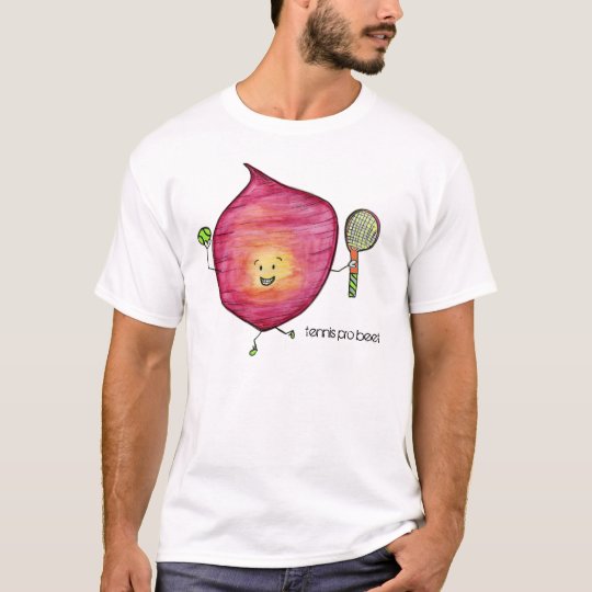 Tennis Pro Beet EdunLiveT-Shirt T-Shirt