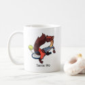 Tennis Pro Hot Dog Trick Shot Pine Marten Cartoon