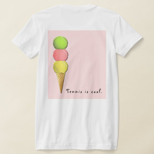 Tennis Quote T-Shirt (Laydown Back)
