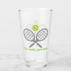 Tennis racket and ball grey and green