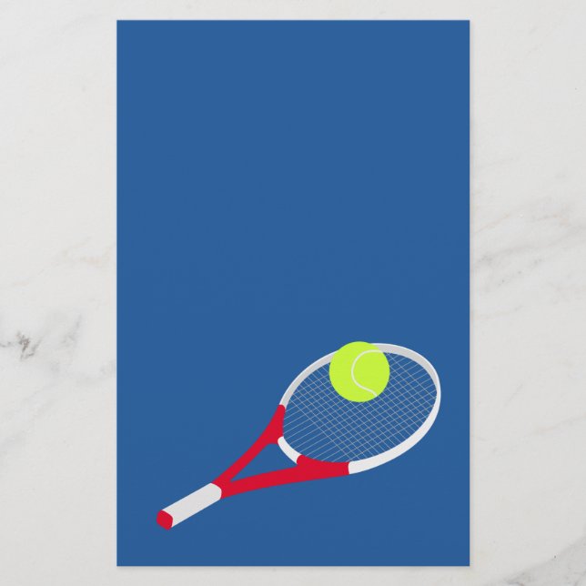 Tennis racket and tennis ball flyer (Front)