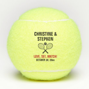 Tennis Racket Ball Wedding Favor