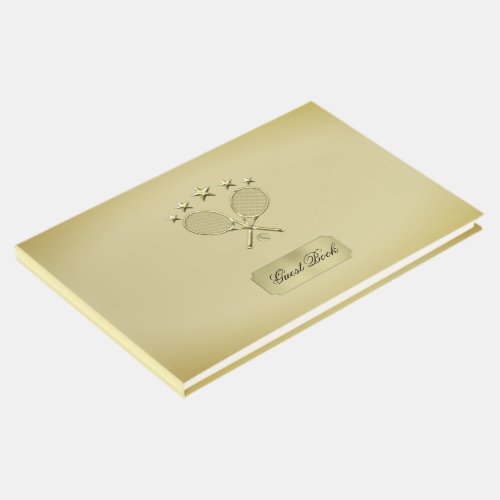 Tennis Racket Guest Book