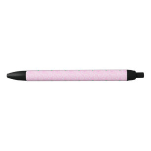 Tennis Racket Pattern Pastel Pink Pen