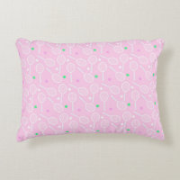 Tennis Racket Pattern Pink