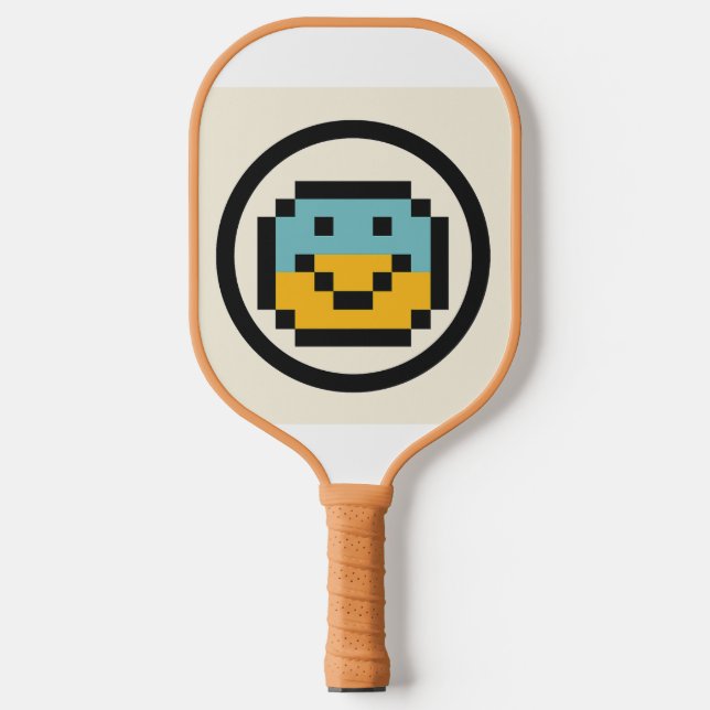 Tennis racket with an imoji (Front)
