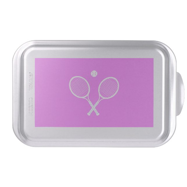 Tennis Rackets and Ball    Cake Pan (Front)