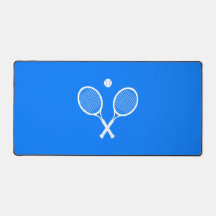 Tennis Rackets and Ball Party Blue
