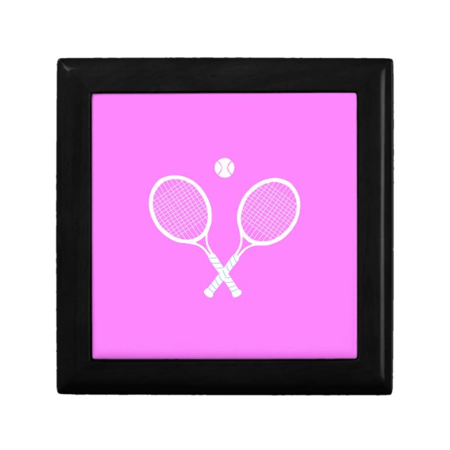 Tennis Rackets and Ball Pink  Gift Box (Front)