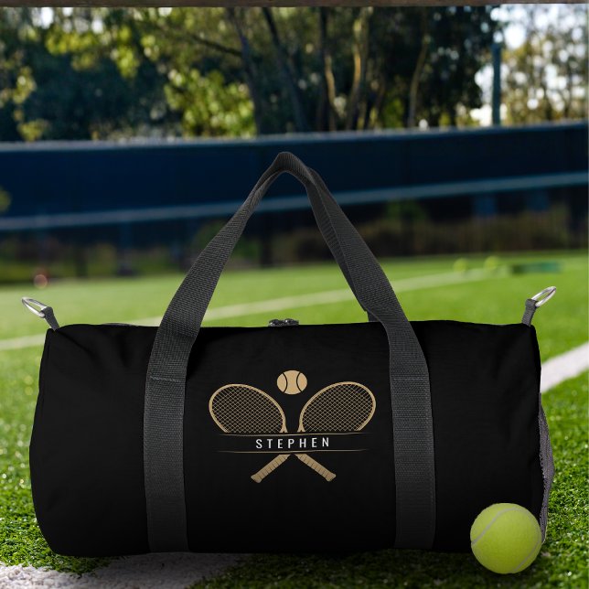 Tennis Rackets & Custom Name Duffle Bag (Creator Uploaded)