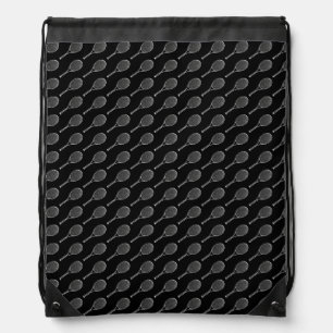 tennis rackets drawstring bag