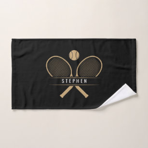 Personalized Tennis Racket Sweat Towel With Racket Team Uno 