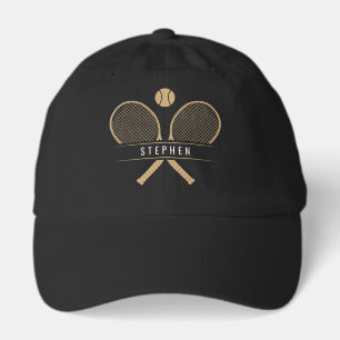 Tennis Rackets & Name Sports Hat