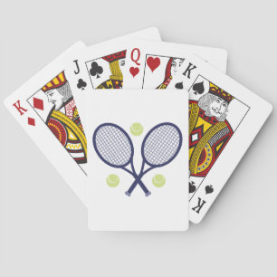 Tennis Rackets Poker Cards