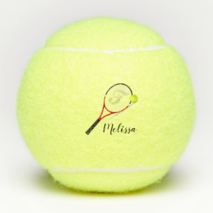 Tennis Racquet and Ball