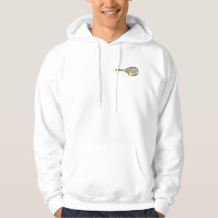 Tennis Racquet and Ball Hoodie