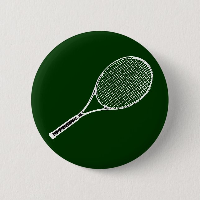 tennis racquet button (Front)