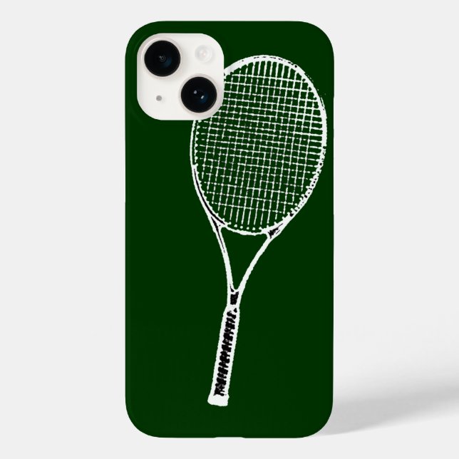 tennis racquet Case-Mate iPhone case (Back)