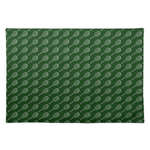 tennis racquet placemat