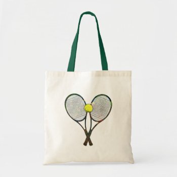 Tennis Racquets & Ball Bag by manewind at Zazzle
