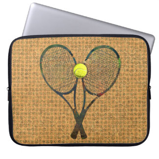TENNIS RACQUETS & BALL Laptop Sleeve