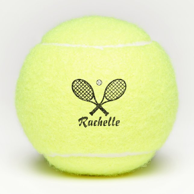 Tennis Racquets Balls (Front)