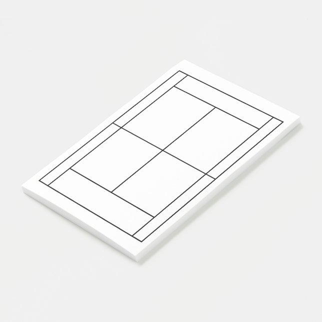 Tennis Record Notes (Angled)