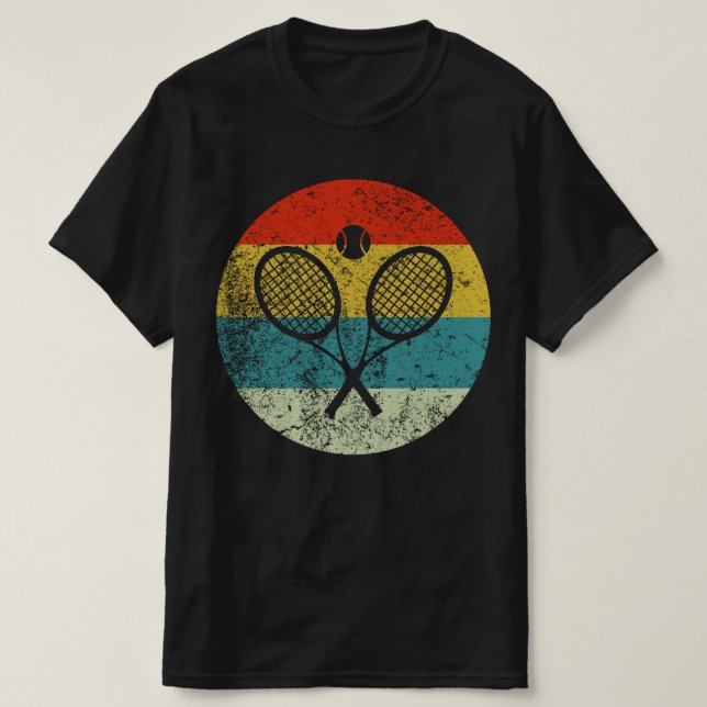 tennis retro vintage T-Shirt (Design Front)
