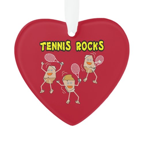 Tennis Rocks Ornament