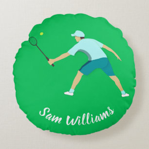 Tennis Round Pillow