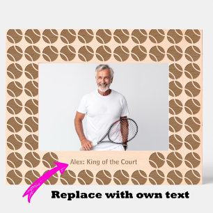 Tennis Serve & Preserve Engraved Frames
