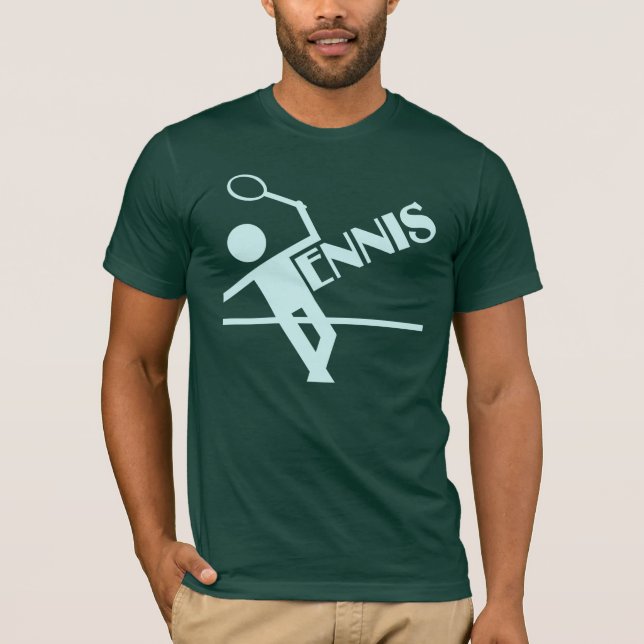 Tennis shirt - choose style & color, customize (Front)