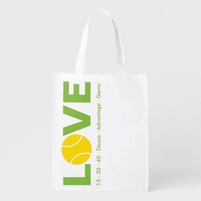 Tennis Shopping Bag (Front)