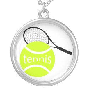 Tennis Silver Plated Necklace