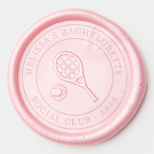 Tennis Social Club Bachelorette Weekend Wax Seal Sticker