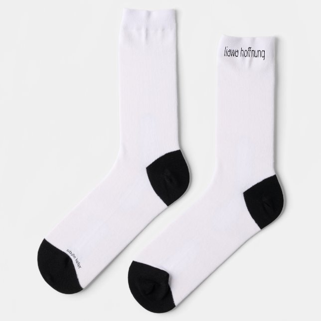 tennis socks "liawa hope" by sibylle kefer (Left)