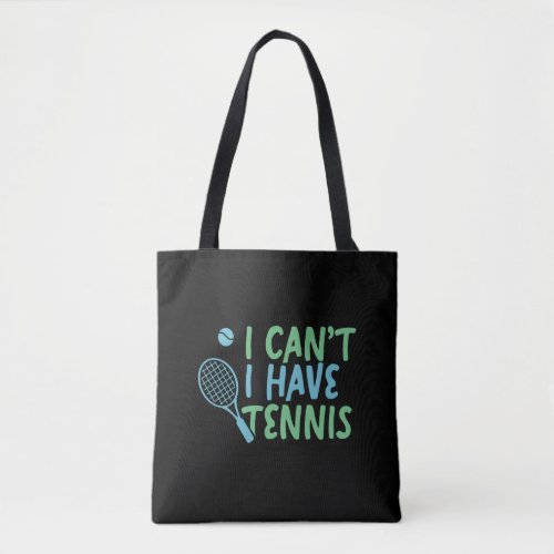 Tennis Sport Funny Tennis Gifts Tote Bag